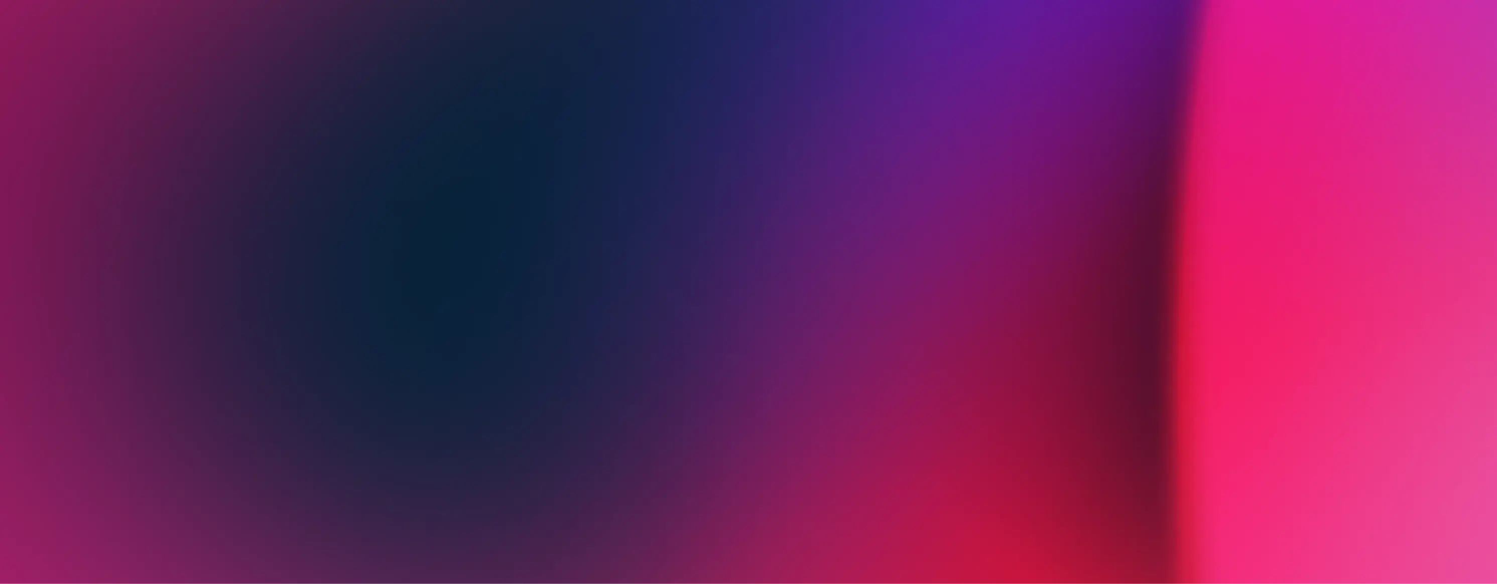 The Virtualstock gradient mesh as a standalone banner: Midnight through indigo into magenta
